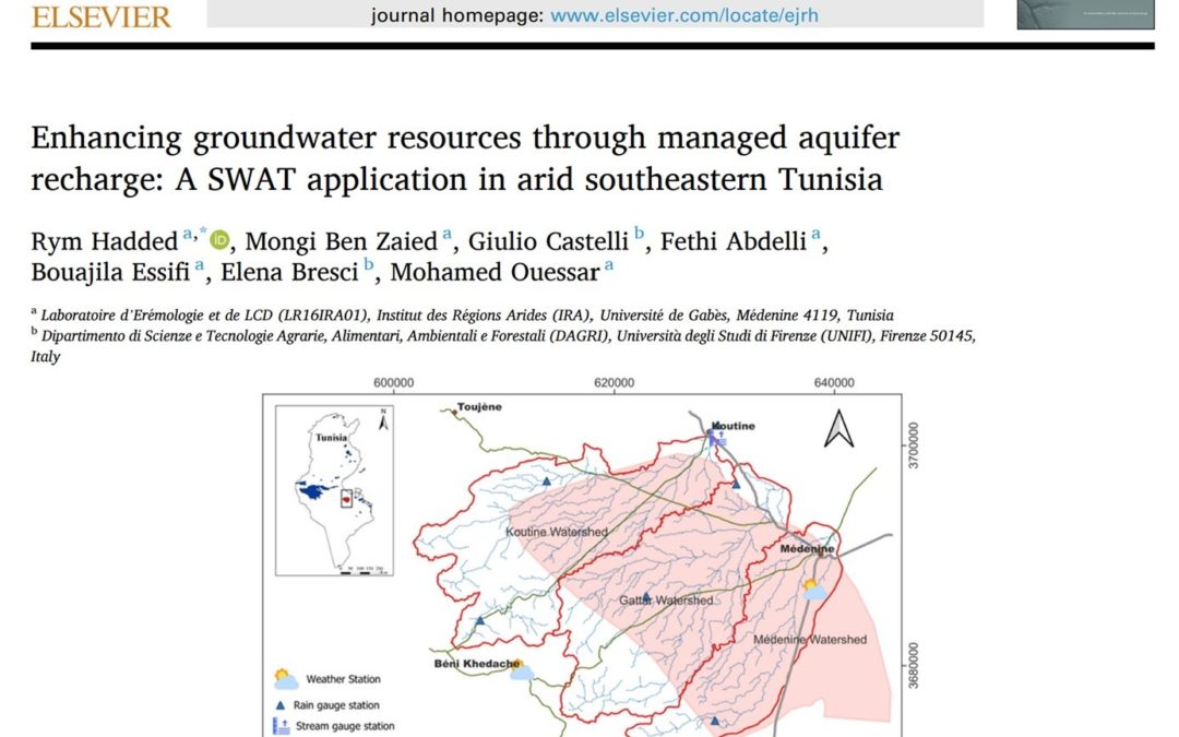New Open-Access Paper on Managed Aquifer Recharge
